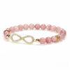 Buddha Stones Natural Strawberry Quartz Positivity Healing Bracelet - 图片 5
