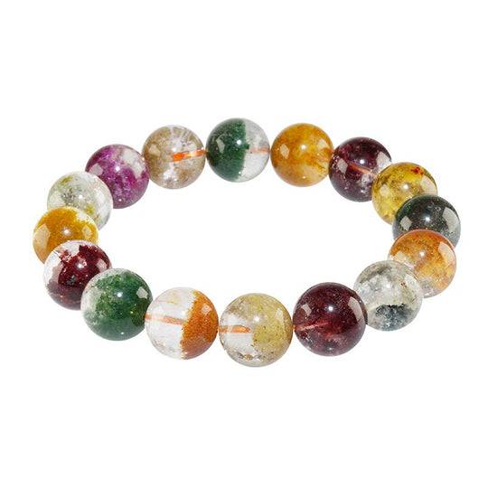 Natural Various Gemstone Crystal Love Bracelet
