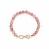 Buddha Stones Natural Strawberry Quartz Positivity Healing Bracelet - 图片 4